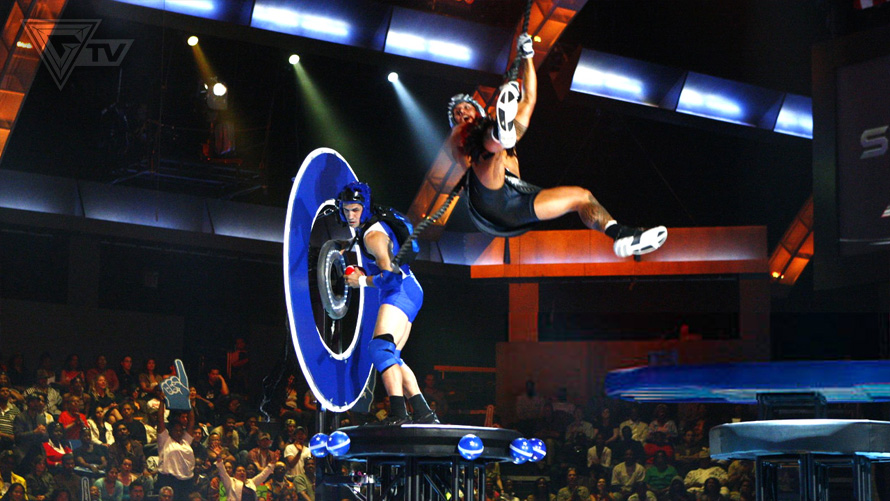 Sideswipe is an event that featured in the American Gladiators series.