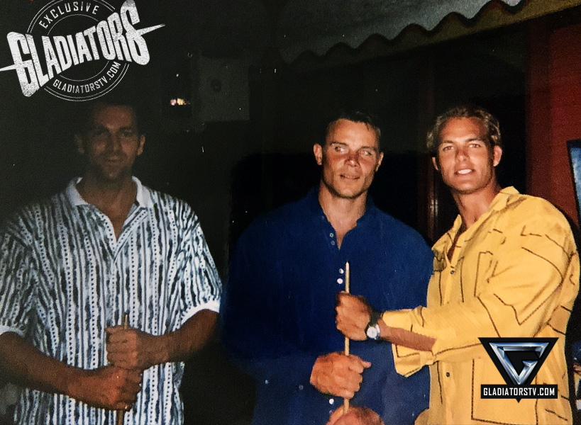 Shark with Ace (Warren Furman) and Hunter (James Crossley) in Mauritius.